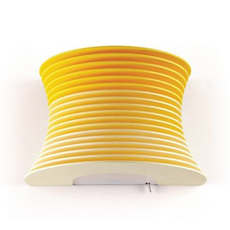 Slices wall lamp yellow